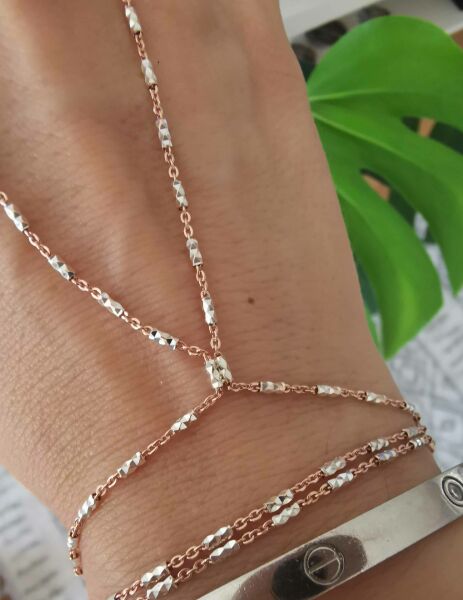 Üç Dolamalı Çubuk Detaylı Zincir Şahmeran