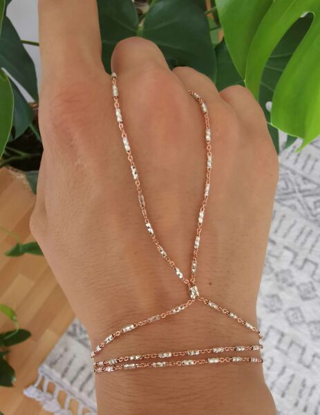 Üç Dolamalı Çubuk Detaylı Zincir Şahmeran