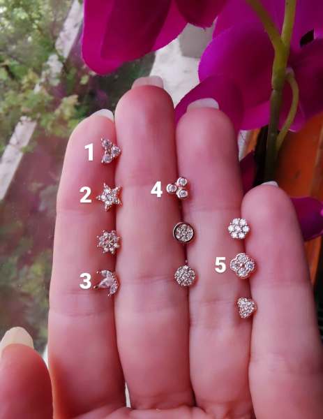 Cerrahi Çelik Kıkırdak ve Tragus Piercingleri