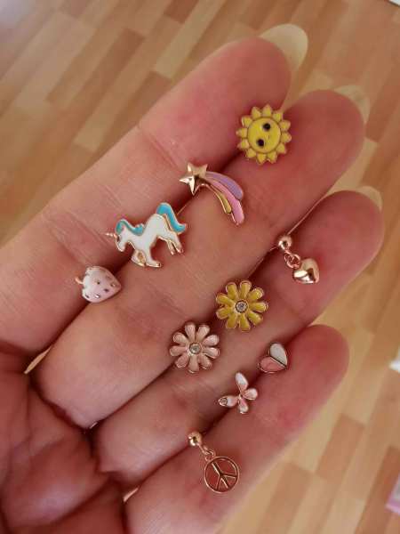 925 Ayar Gümüş Kıkırdak ve Tragus Piercingleri