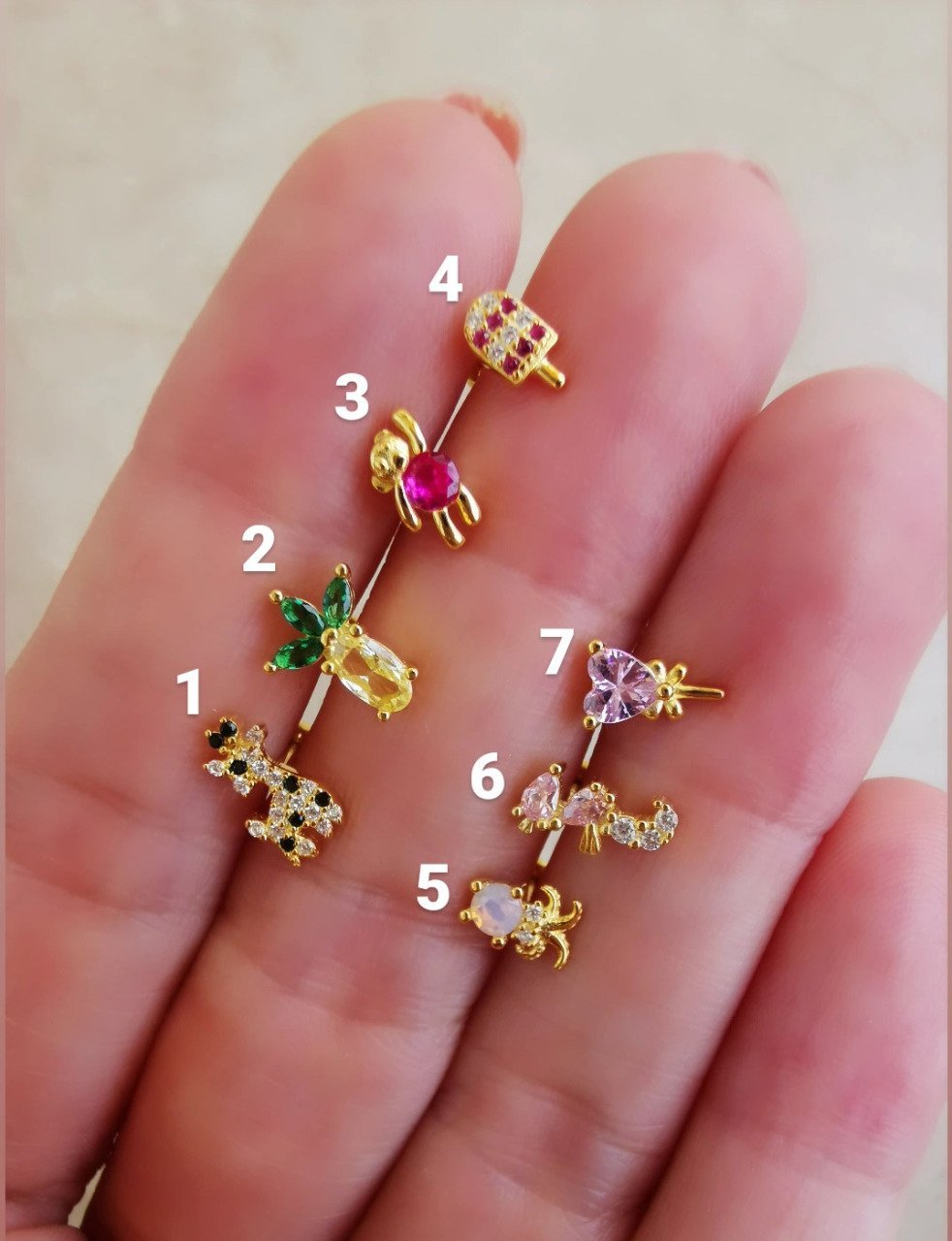 925 Ayar Gümüş Kıkırdak ve Tragus Piercingleri