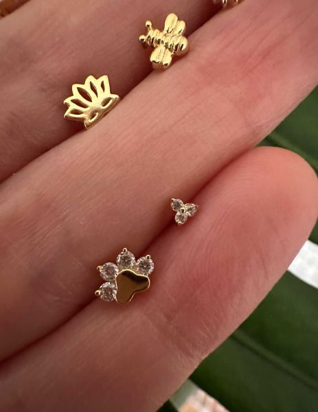 925 Ayar Gümüş Kıkırdak ve Tragus Piercingleri