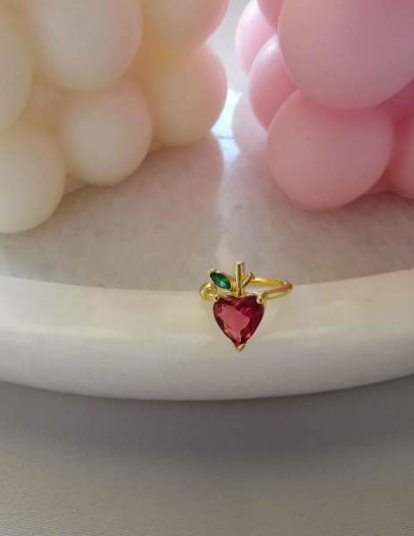 Elma Earcuff Küpe