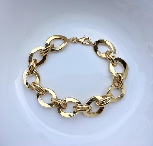 Orlena Gold Zincir Bileklik