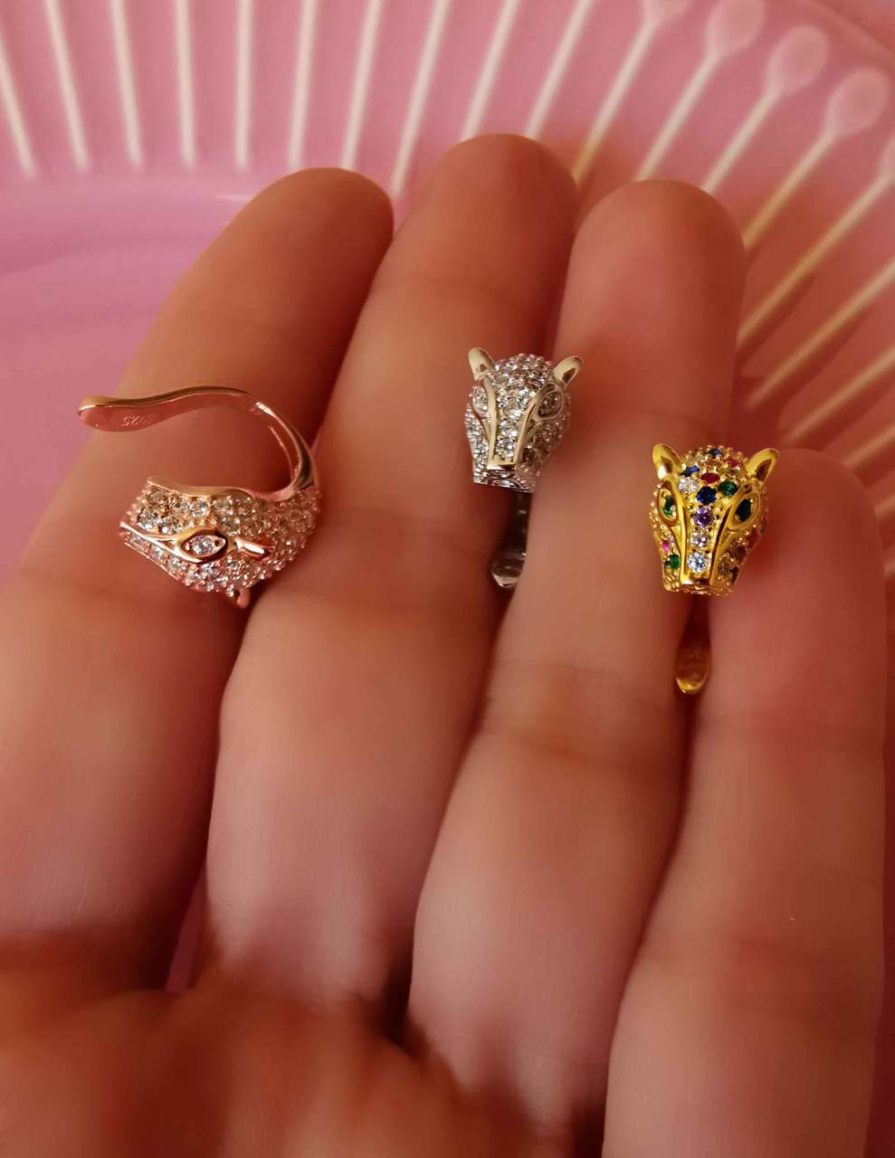 Kaplan Earcuff Kıkırdak Küpe-İthal