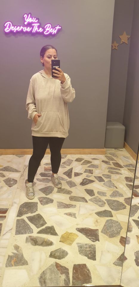 Kadın Oversize Sweatshirt