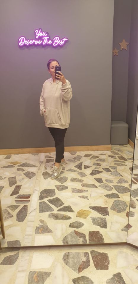 Kadın Oversize Sweatshirt