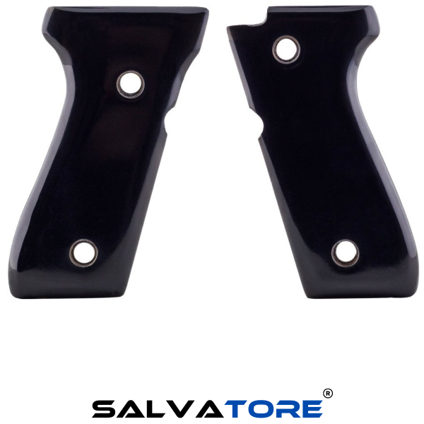 Empuñaduras de pistola Salvatore empuñaduras de revólver para Beretta 92/96/98 / tamaño completo M9 accesorios para pistola de acrílico tiro de caza