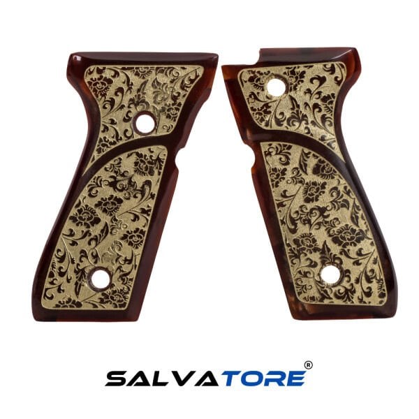 Salvatore Acrylic Grips for Beretta 92, 96, 98 & M9 Tactical Airsoft Equipment Pistol Gun Tactical Shooting Accessories