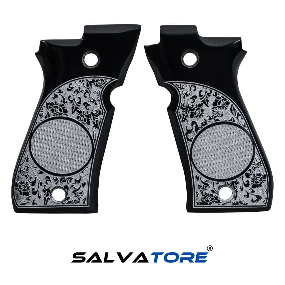 Salvatore Beretta 81 & 84 Grips with Acrylic Handle - Tactical Airsoft Equipment Pistol Gun Tactical Hunting Accessories
