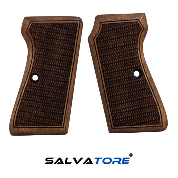 Salvatore Beretta 51 & 52 Walnut Handgun Grips - Tactical Airsoft Equipment Pistol Gun Tactical Hunting Accessories