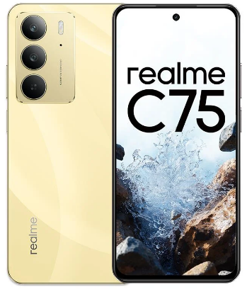 Realme C75 8/512GB Akıllı Telefon Yıldırım Sarısı