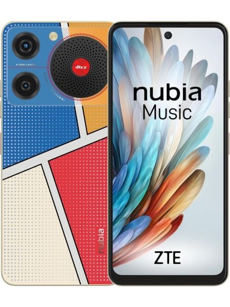 Nubia ZTE Music 4+4GB Ram 128GB Popart NFC
