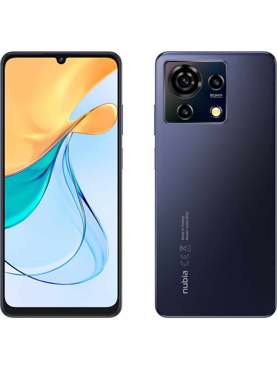 ZTE Nubia V50 Vita 6 GB 128 GB (ZTE Türkiye Garantili) Mavi 128 GB