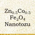 Nano Çinko Kobalt Demir Oksit Tozu - Nano Zn0.5Co0.5Fe2O4 Tozu