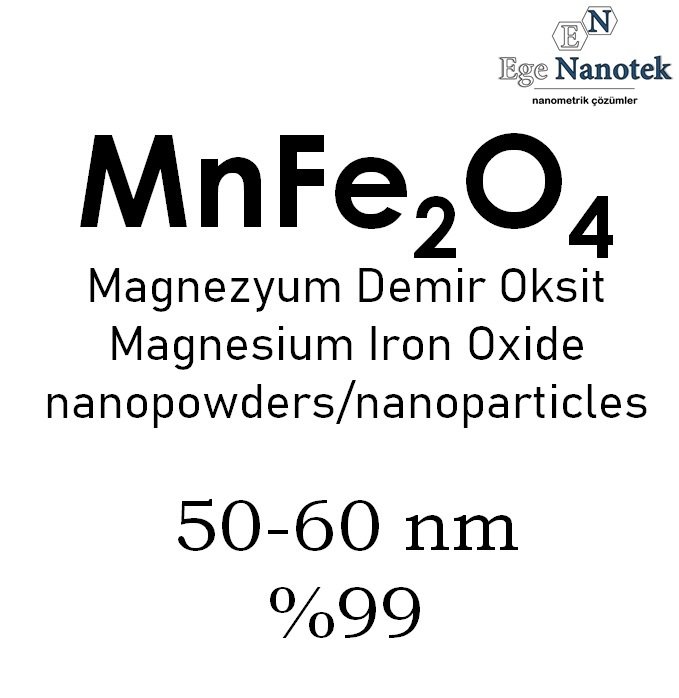 Nano Manganez Demir Oksit Tozu 50-60 nm