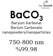 Nano Baryum Karbonat Tozu 750-800 nm