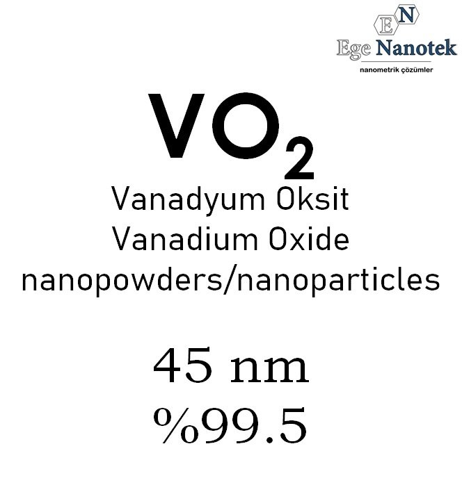 Nano Vanadyum Oksit Tozu 45 nm
