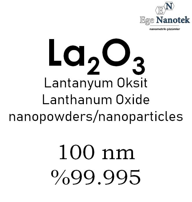 Nano Lantanyum Oksit Tozu 100 nm