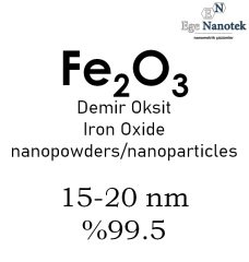 Nano Demir Oksit Tozu Fe2O3 15-20
