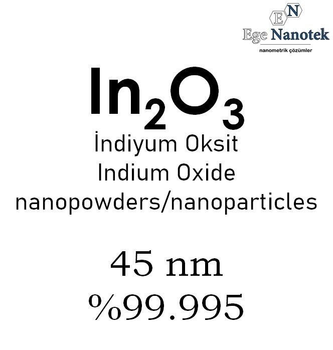 Nano İndiyum Oksit Tozu 45 nm %99.995