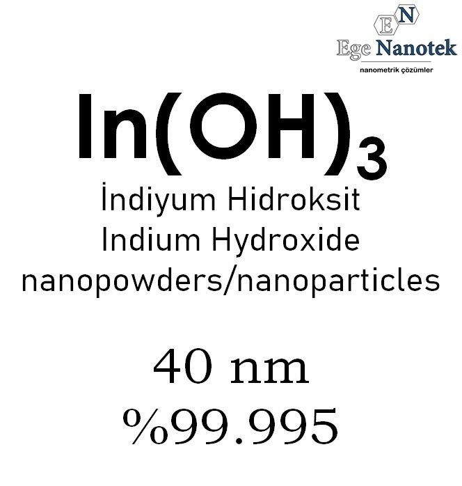 Nano İndiyum Hidroksit Tozu 40 nm