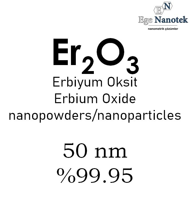 Nano Erbiyum Oksit Tozu 50 nm