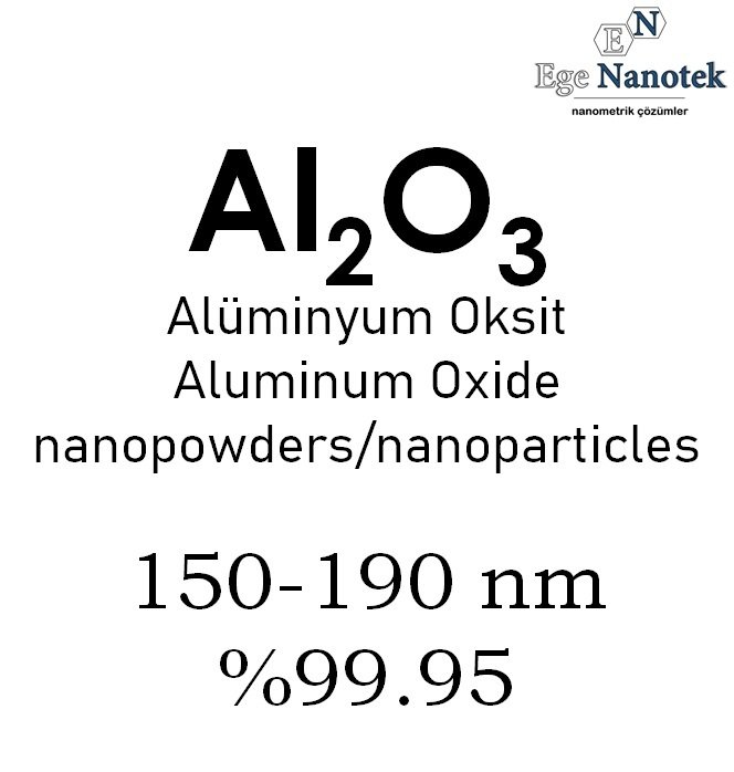 Nano Alüminyum Oksit Tozu 150-190 nm