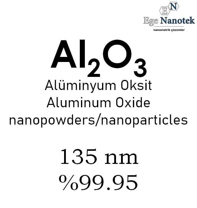 Nano Alüminyum Oksit Tozu 135 nm