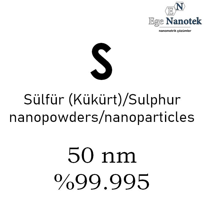 Nano Kükürt Tozu 50 nm