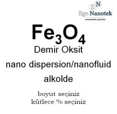 Demir Oksit Fe3O4 Nano Akışkanı Nano Fluid Alkolde