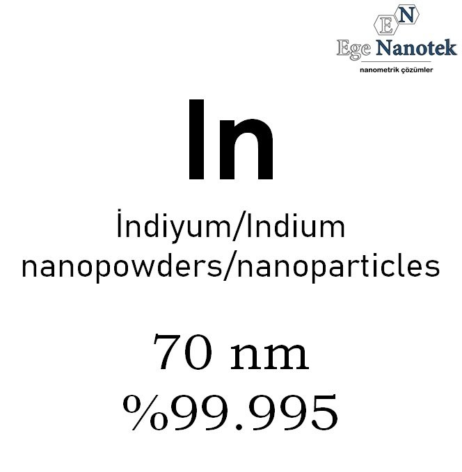 Nano İndiyum Tozu 70 nm