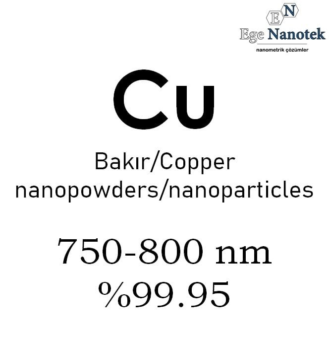 Nano Bakır Tozu 750-800 nm