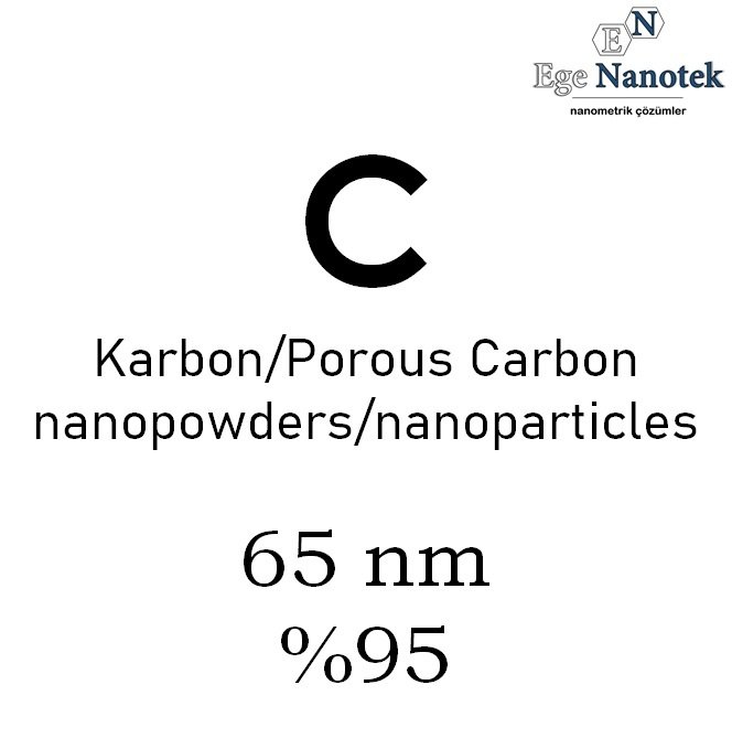 Gözenekli Nano Karbon Tozu Porous 65 nm