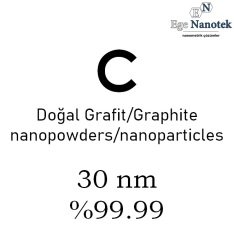 Doğal Nano Grafit Tozu 30 nm