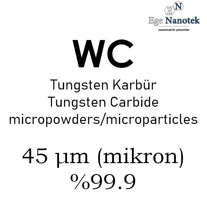 Mikronize Tungsten Karbür Tozu 45 mikron