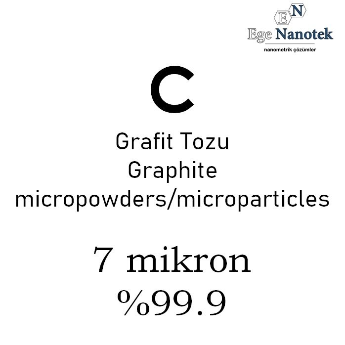 Mikronize Grafit Tozu 7 mikron