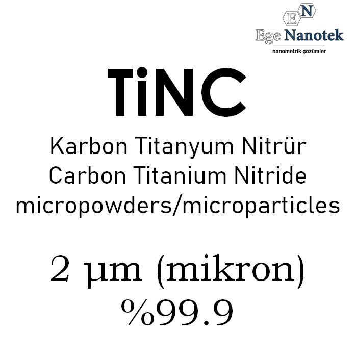Mikronize Karbon Titanyum Nitrür Tozu 2 mikron