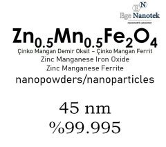 Nano Zn0.5Mn0.5Fe2O4 45 nm