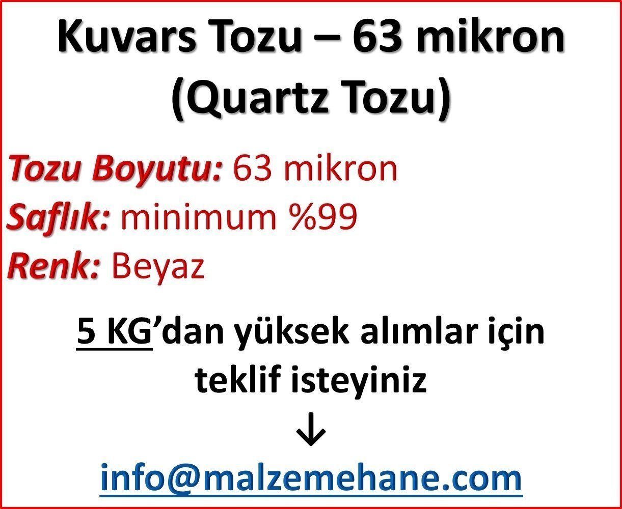 Kuvars Tozu (Ouartz Tozu) 230 mesh