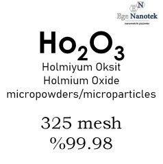 Mikronize Holmiyum Oksit Tozu 325 mesh