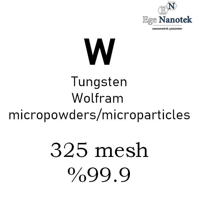 Mikronize Tungsten Tozu 325 mesh