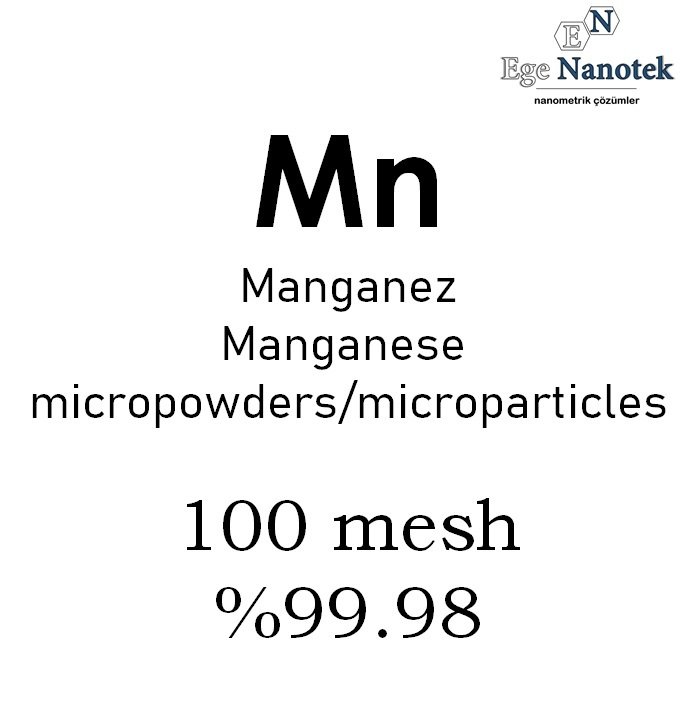 Mikronize Manganez Tozu 100 mesh