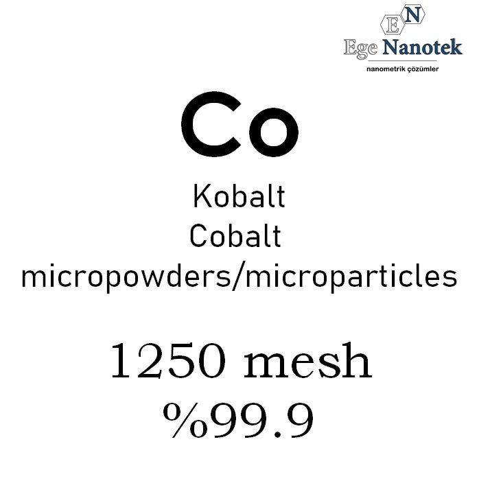 Mikronize Kobalt Tozu 1250 mesh