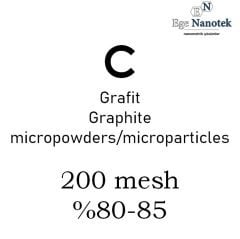 Mikronize Grafit Tozu 200 mesh %80-85