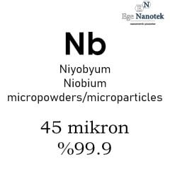 Mikronize Niobiyum Tozu 45 mikron