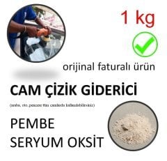 Oto Cam Çizik Giderici Pembe Seryum Oksit - 1 KG