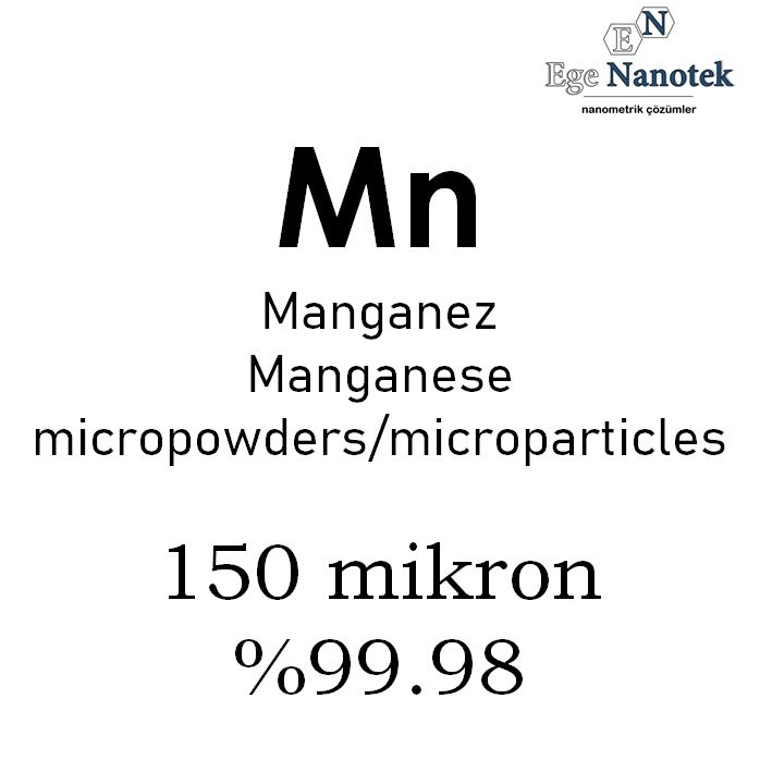Mikronize Manganez Tozu 150 mikron