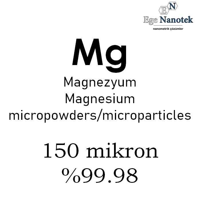 Mikronize Magnezyum Tozu 150 mikron %99.98