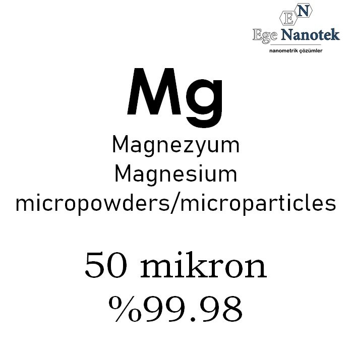 Mikronize Magnezyum Tozu 50 mikron %99.98